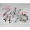 Смеситель для ванны FRAP H25 F2225 универсальный Хром
